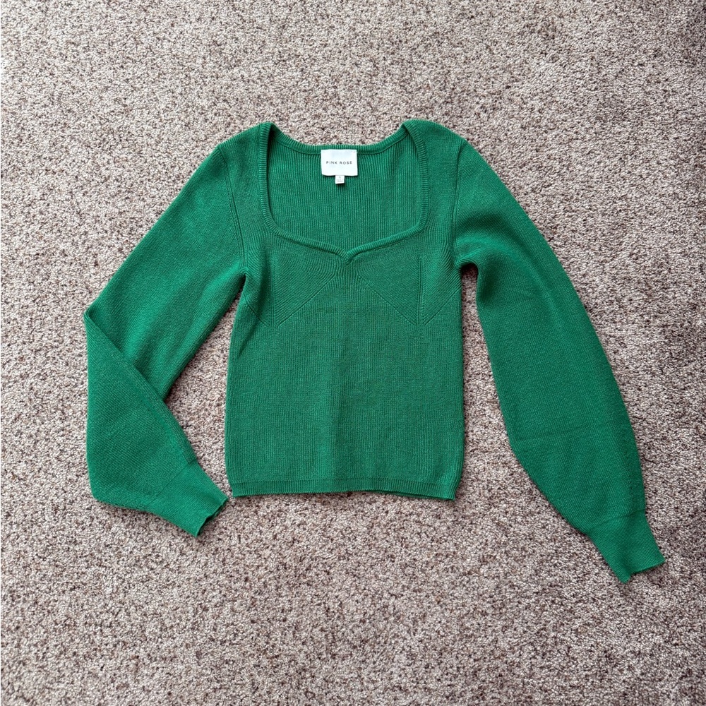 Green Women's Sweater